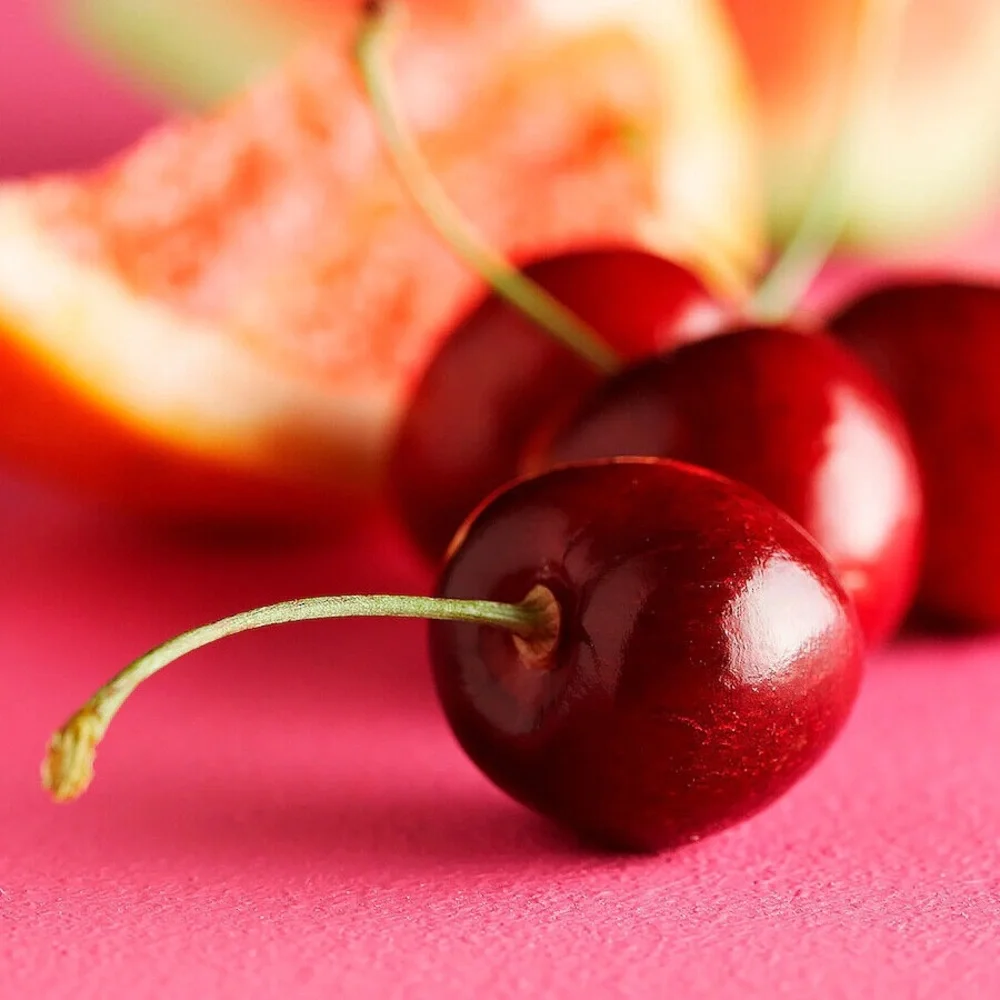 NEW IKEA Sinnlig Cherry Scented Candle | Pink